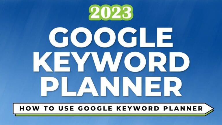 Unlock SEO Success: How to Use Google Keyword Planner